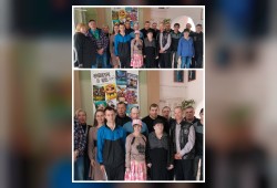 Кинотеатр «Крыніца» Буда-Кошелевского филиала КУП "Гомелькиновидеопрокат" организовал показ художественного фильма "Про людей и про войну" для проживающих Уваровичского социального пансионата "Луговой"