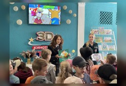В кинотеатре «Октябрь» г.Гомеля состоялась профилактическая акция МЧС «За безопасность вместе!»